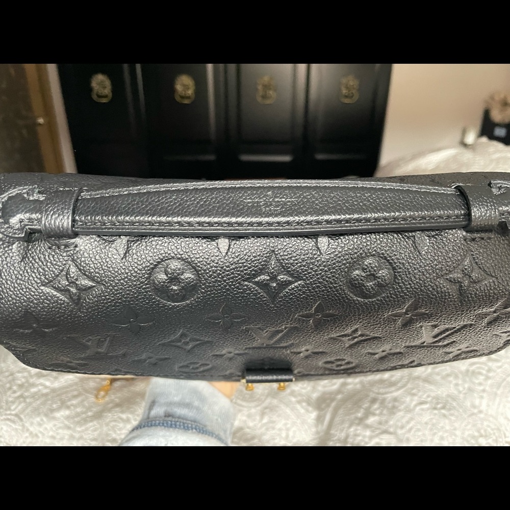 Pochette Metis black empreinte with dust bag, box. - Picture 3 of 13